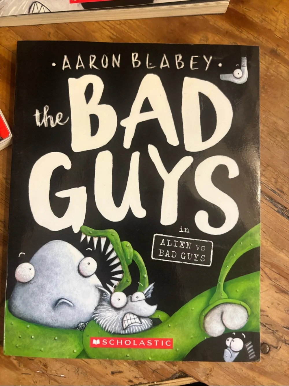 Lot of The Bad Guys Kids Book Set by Scholastic - Red, Blue, Black Covers